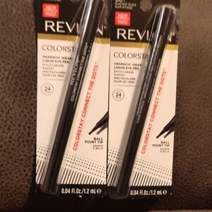 Revlon Colorstay Dramatic Wear Liquid Eye Pen, #001 Blackest Black